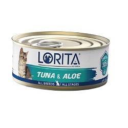 لوریتا کنسرو فیله ماهی و آوورا 90گرم (گربه )